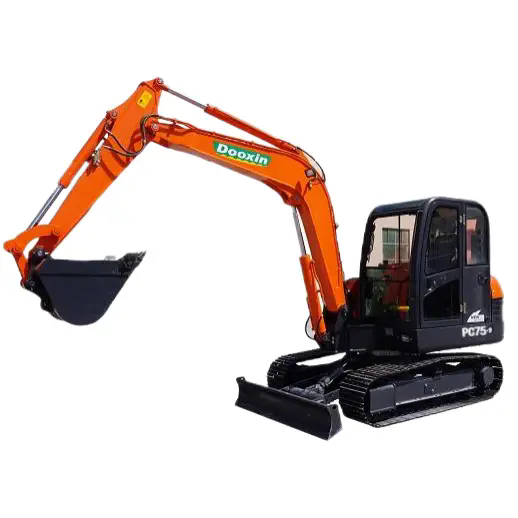 چگونه یک بیل مکانیکی خزنده 7.5 تنی باعث افزایش کارایی می شود؟