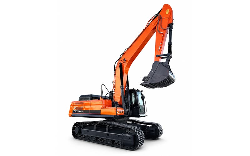 سنگ شکن نهایی سنگ سخت برای معادن! بیل مکانیکی 35.6 تنی DX370PC-9 راه حل مناسبی برای انواع مشکلات 